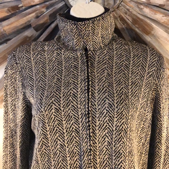 Travel Collection Herringbone Jacket Sz. S - Picture 3 of 8